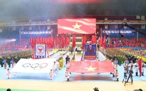 Khai mạc Đại hội Thể dục thể thao tỉnh Thái Bình lần thứ IX