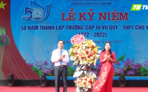  Trường THPT Chu Văn An tổ chức lễ kỷ niệm 50 năm thành lập trường
