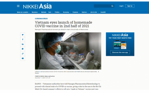 Vaccine Việt Nam có triển vọng tại thị trường ngoại
