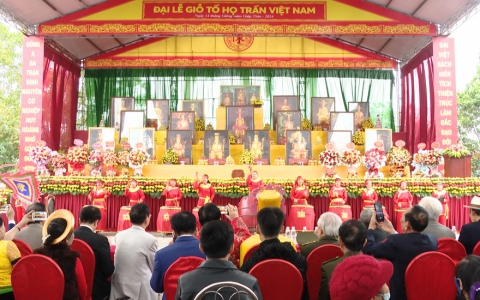 Đại lễ Giỗ tổ họ Trần Việt Nam