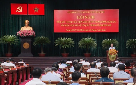 Thành phố Hồ Chí Minh đẩy mạnh công tác bảo vệ Tổ quốc trong tình hình mới