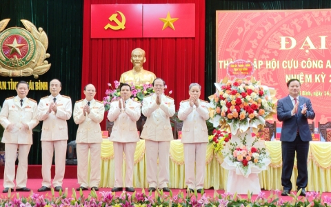 Đại hội thành lập hội cựu CAND tỉnh Thái Bình