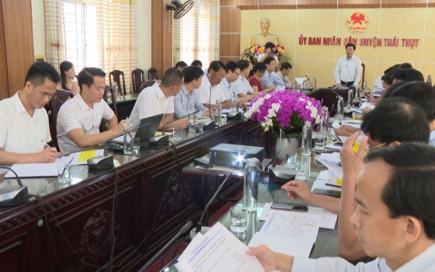 Báo cáo công tác giải phóng mặt bằng và tiến độ đầu tư hạ tầng KCN Liên Hà Thái 