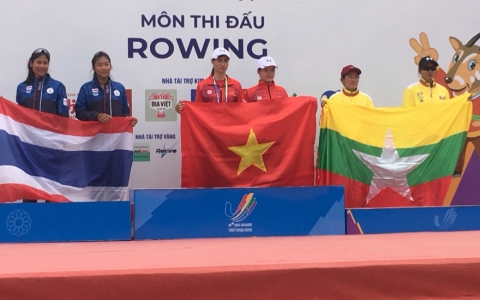Các VĐV tỉnh Thái Bình đóng góp 6 tấm huy chương vàng, 1Huy chương Bạc và 1Huy chương Đồng  tại Sea games 31