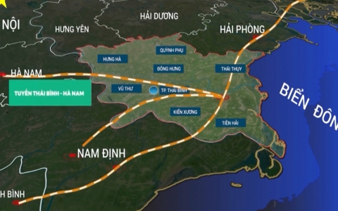 UBND tỉnh Thái Bình, Nam Định nghe báo cáo dự án tuyến đường bộ cao tốc C.T08, đoạn qua tỉnh Nam Định, Thái Bình