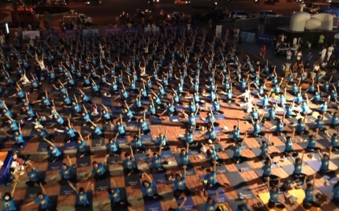 Tổ chức Ngày Quốc tế Yoga tại 8 tỉnh, thành phố 
