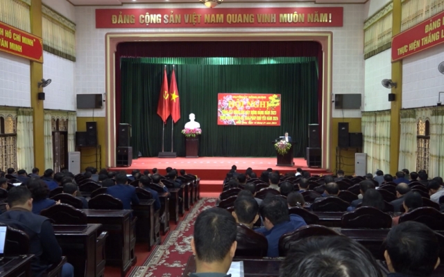 Huyện ủy Đông Hưng tổng kết công tác xây dựng Đảng năm 2023