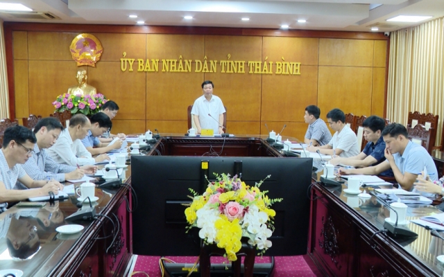 Họp Hội đồng quản lý Quỹ Đầu tư phát triển tỉnh và Quỹ phát triển đất tỉnh Thái Bình