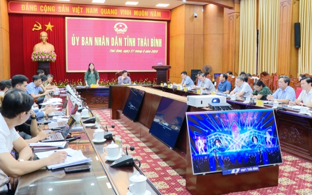UBND tỉnh triển khai kế hoạch tổ chức chương trình giao lưu văn hóa – Kết nối doanh nghiệp Việt Nam – Hàn Quốc “Thai Binh Homecoming Day”