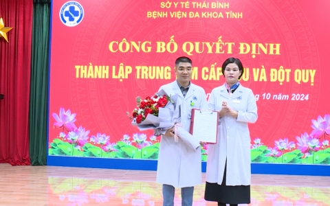 Bệnh viện Đa khoa tỉnh thành lập 2 trung tâm và 1 khoa mới