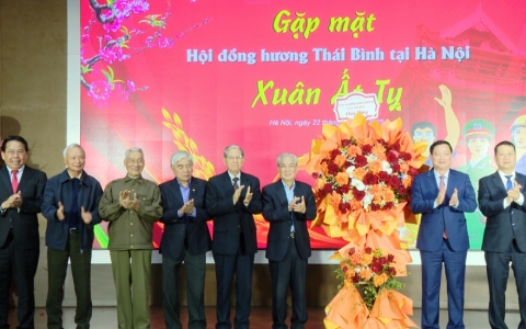 Hội đồng hương Thái Bình tại Hà Nội gặp mặt nhân dịp đầu xuân 2025