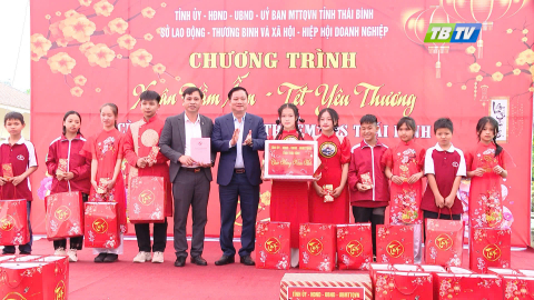 CHƯƠNG TRÌNH "XUÂN ĐẦM ẤM - TẾT YÊU THƯƠNG" Ở LÀNG TRẺ SOS