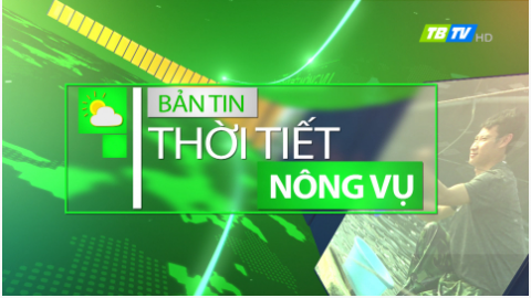 DỰ BÁO THỜI TIẾT NÔNG VỤ THÁI BÌNH 26-3-2025 - Thái Bình TV